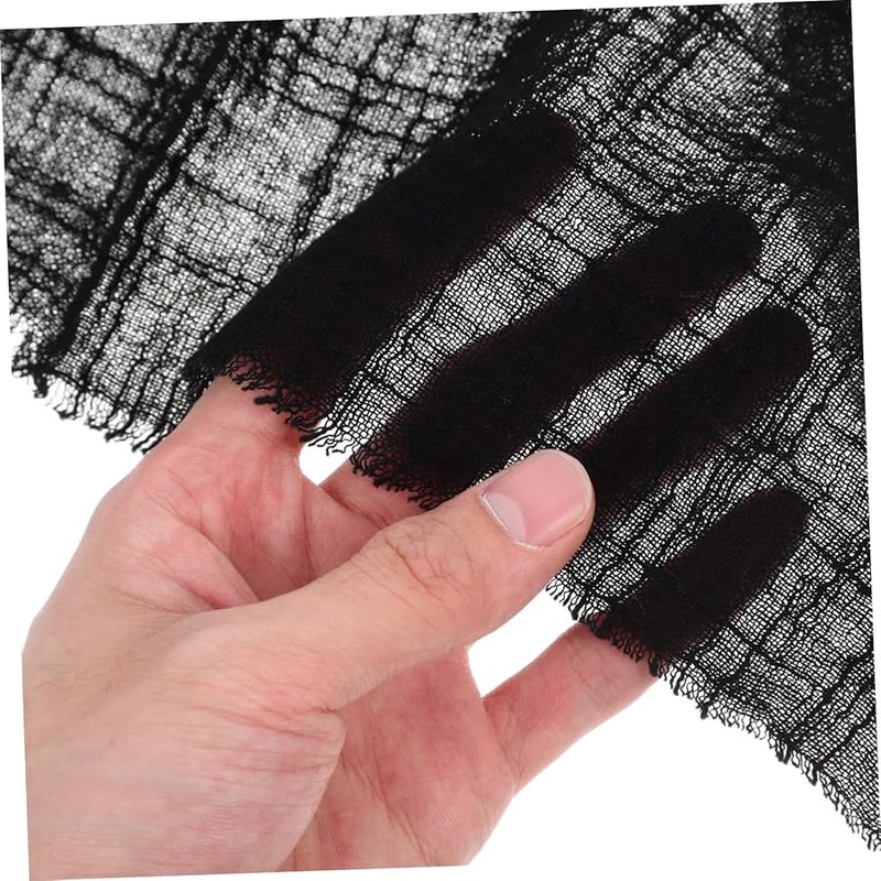 6 عبوات مناديل قطنية للعشاء طقم مفرش طاولة قابل للغسيل للحفلات - Image 4